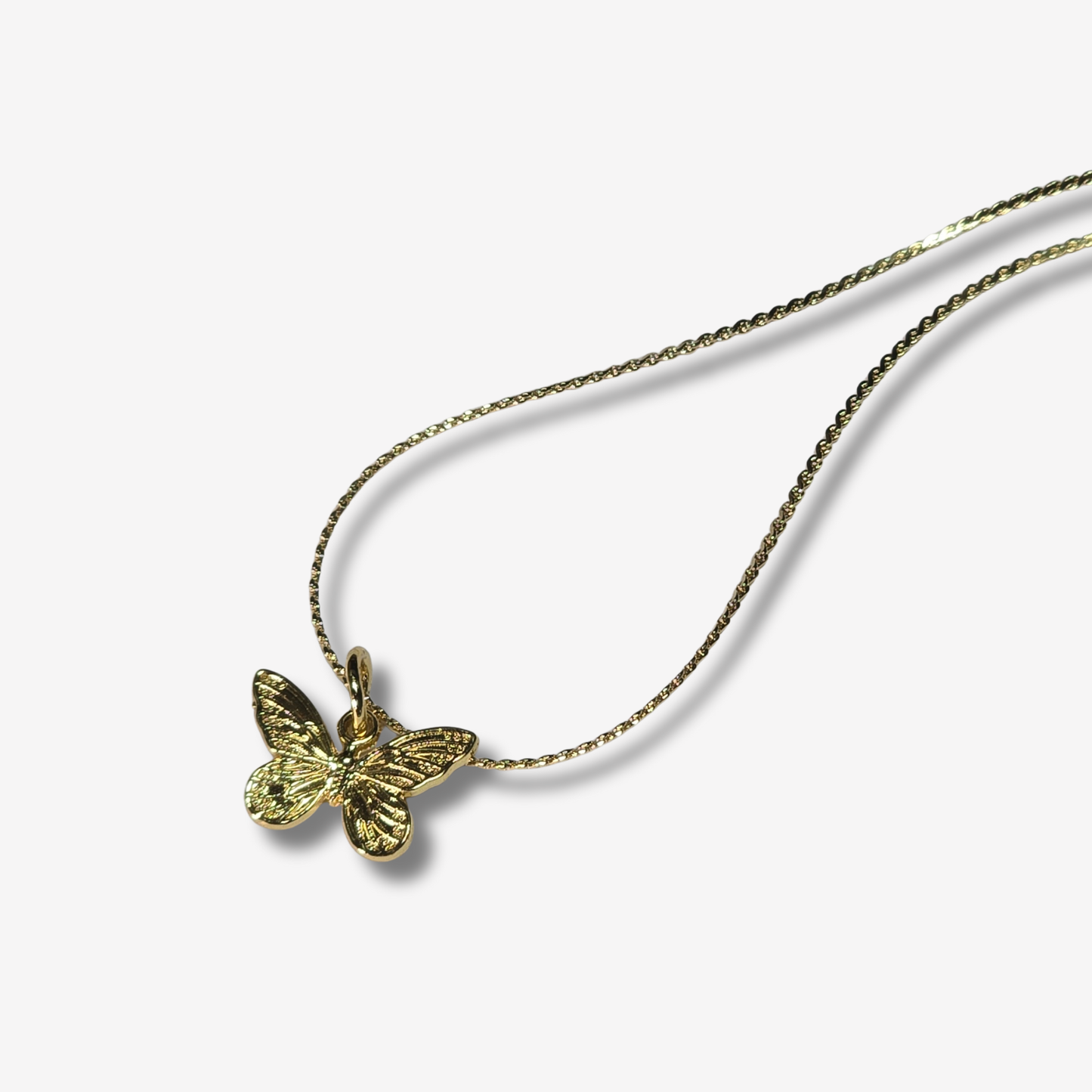 Gold Butterfly Necklace