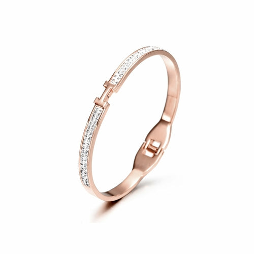 Shimmering CZ Bangle