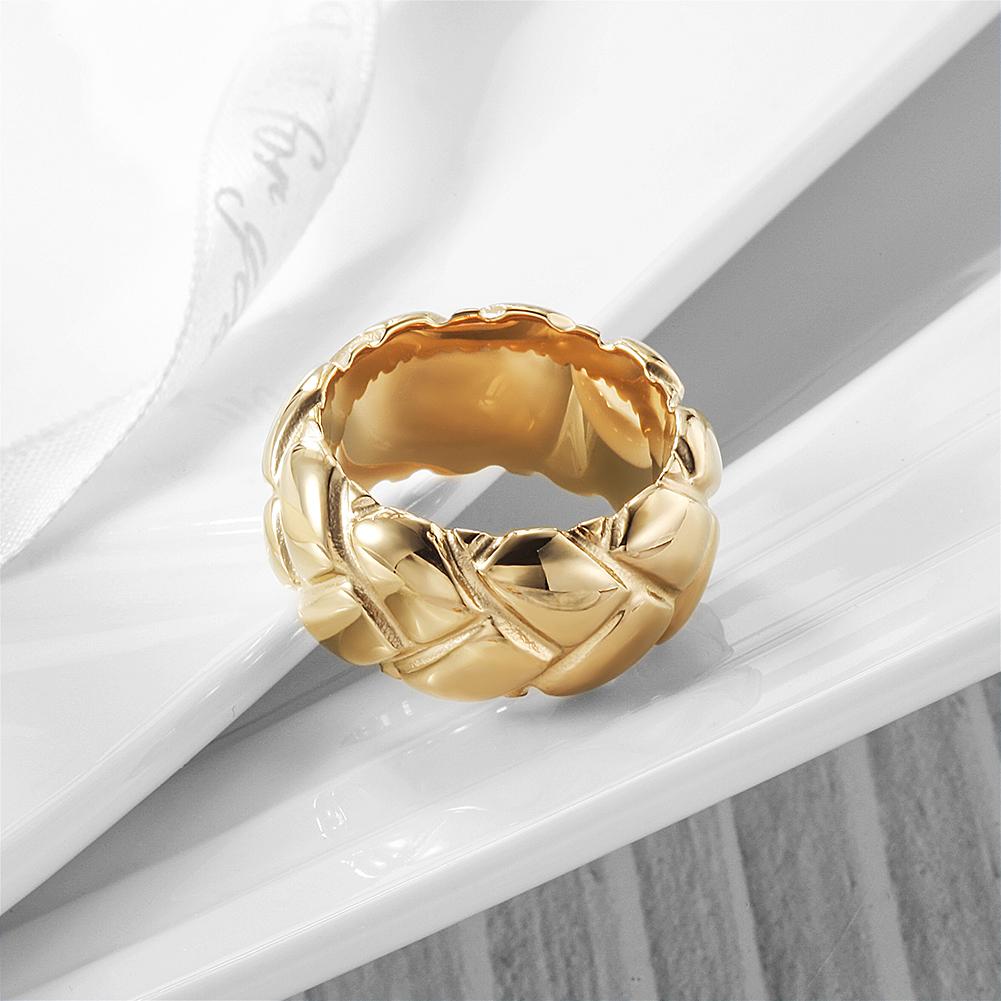 Braided Statement Ring