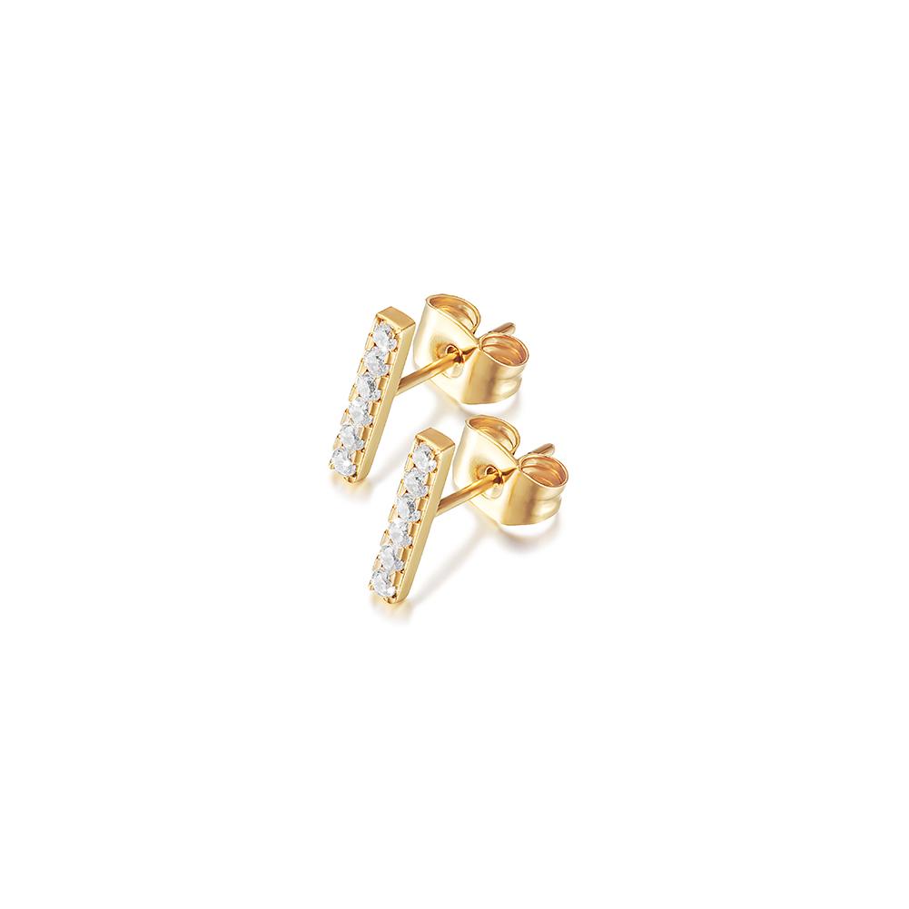 Bar Stud Earrings