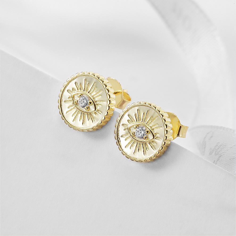 Evil Eye Stud Earrings