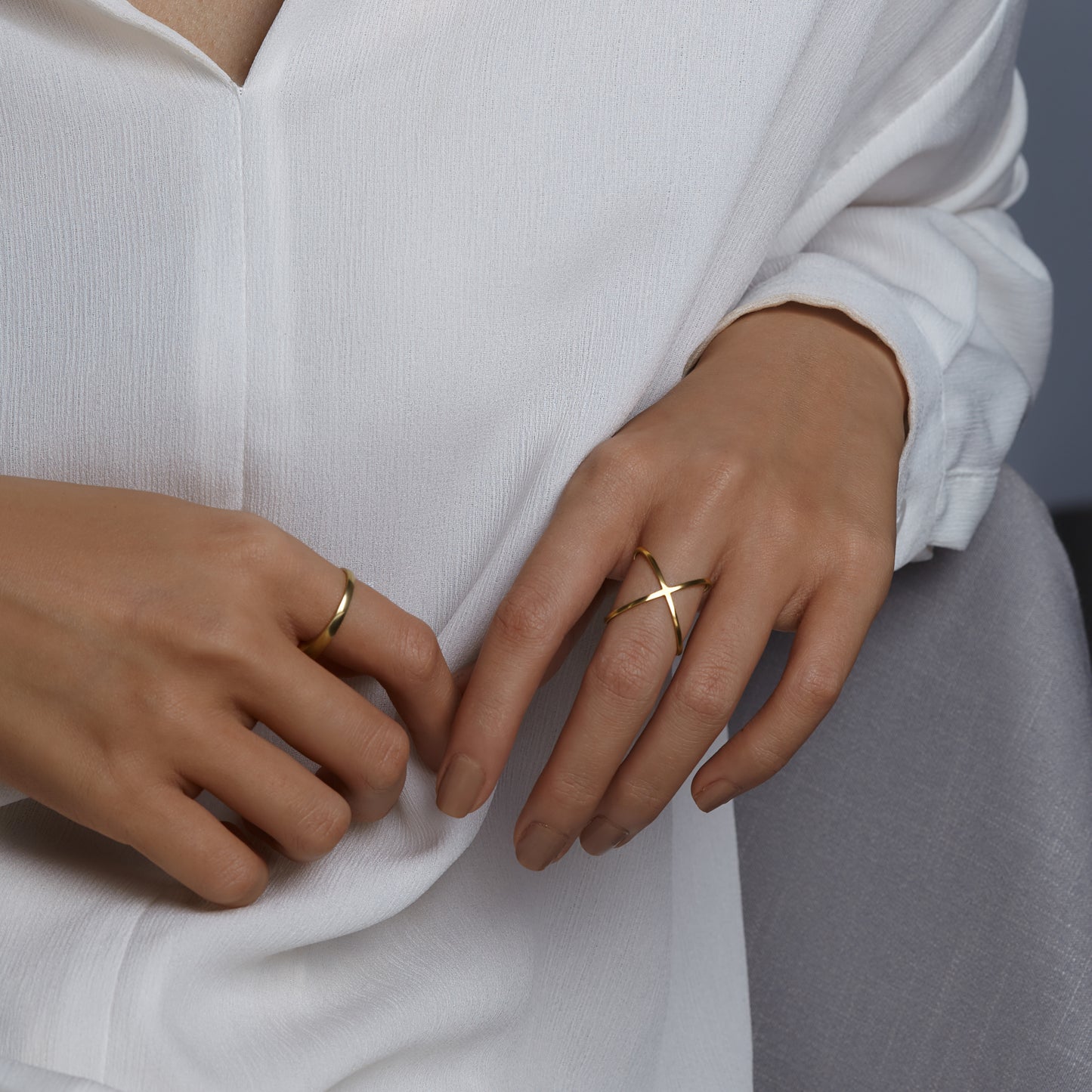 Crisscross Ring