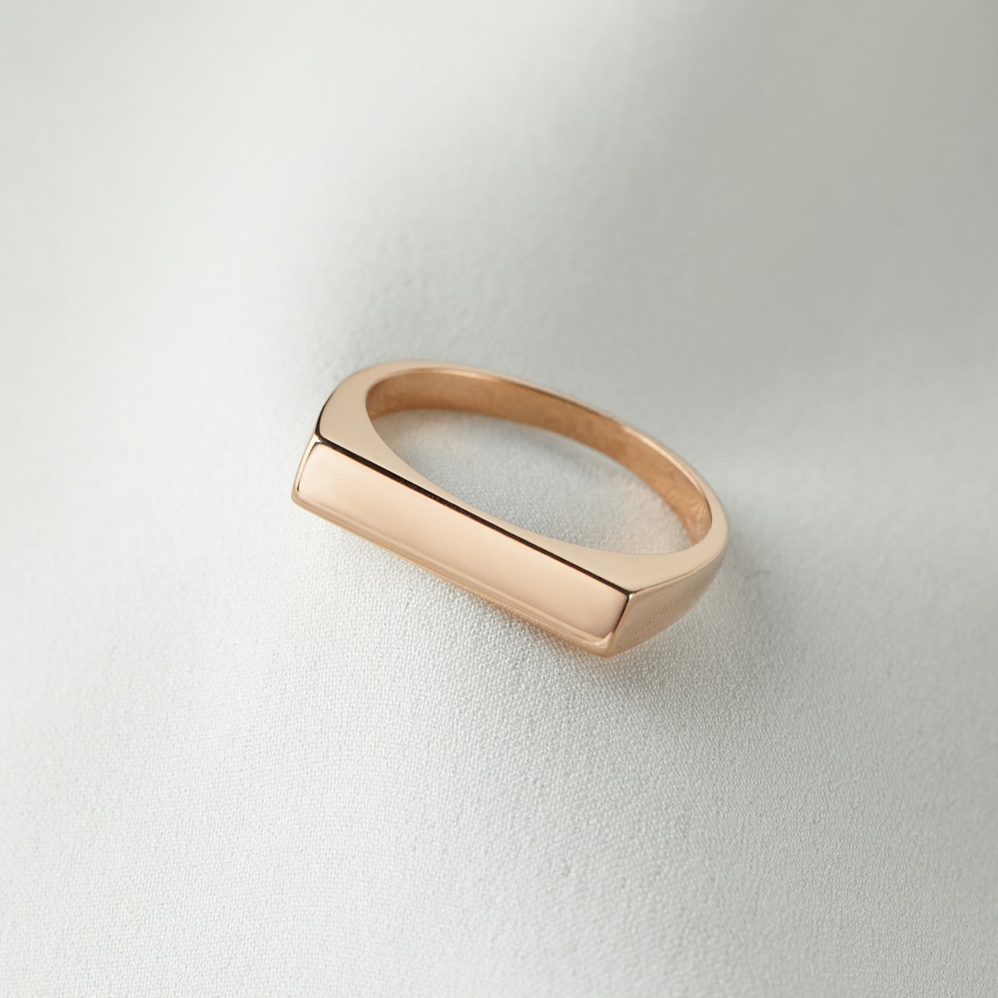 Signet Bar Ring Gold/Silver