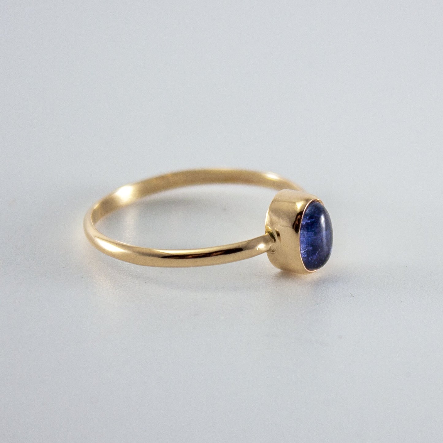 Iolite 14k Gold Ring