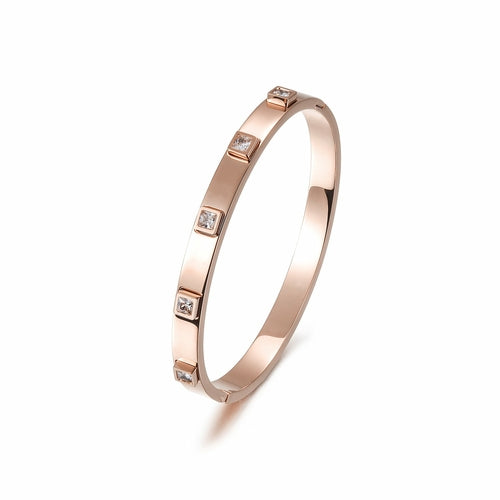 Stone Bangle Bracelet