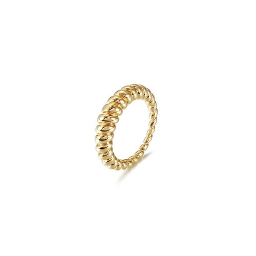 Ribbed Dome Ring