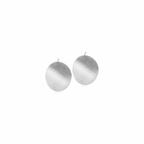 Gold Disc Earrings