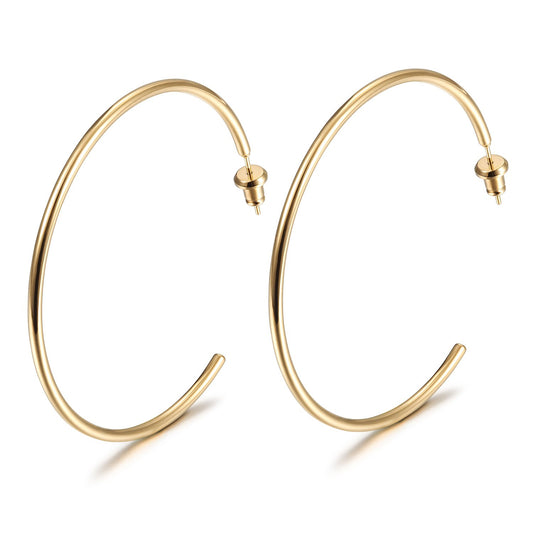 Gold Hoop Earrings