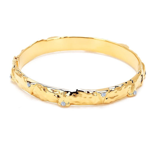 Gold Bangle Bracelet