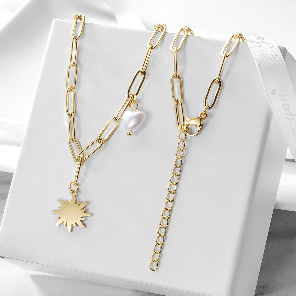Sunburst Pendant Necklace