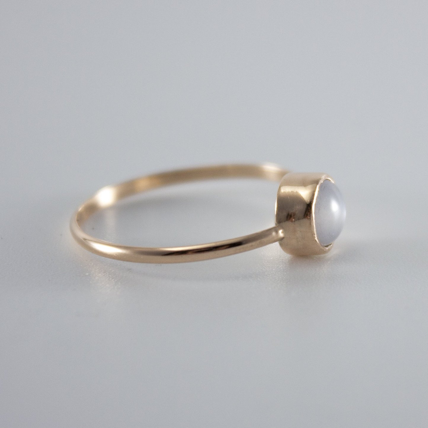 Moonstone Gold Ring